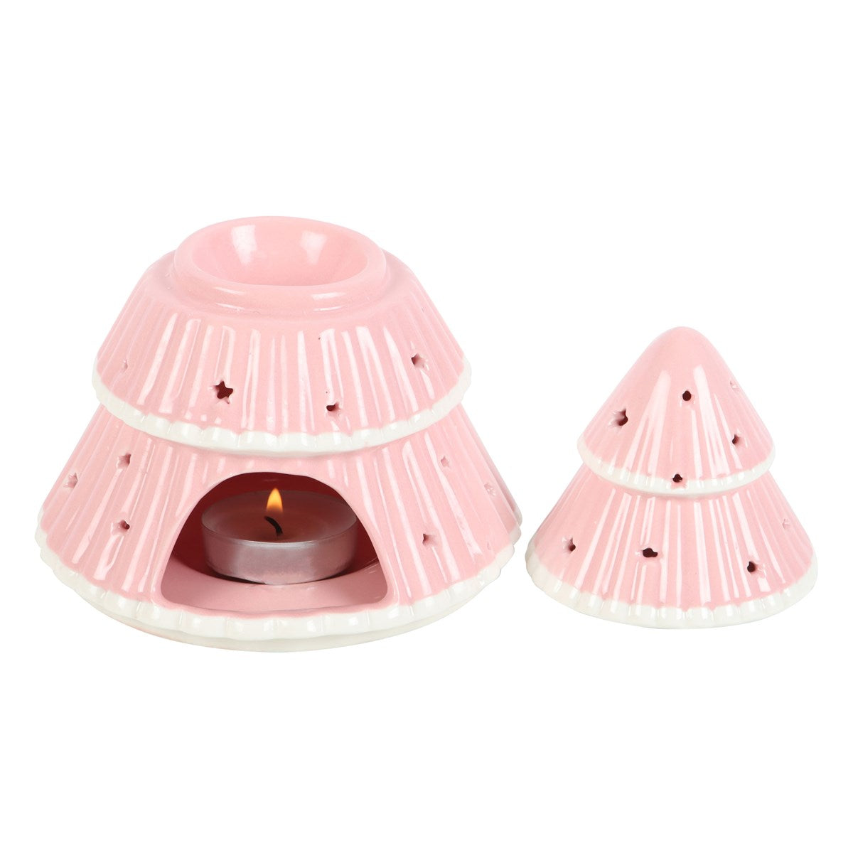 Pink Christmas tree burner