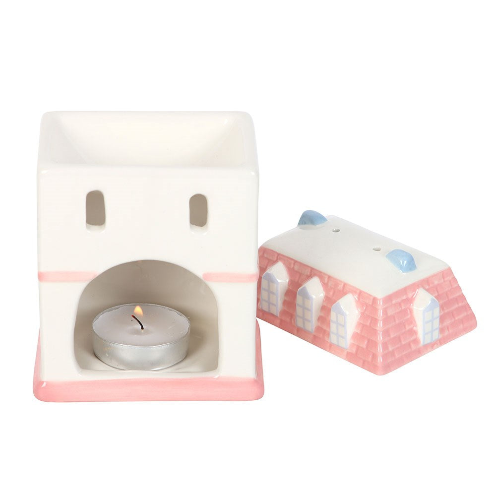 Pastel house wax burner