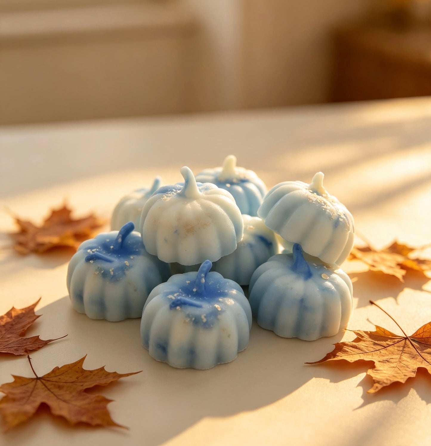 Autumn mini pumpkins