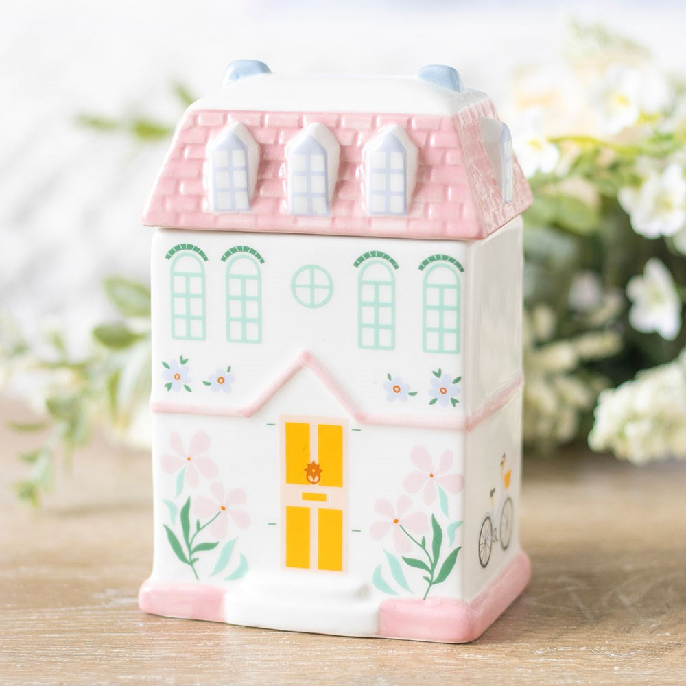 Pastel house wax burner