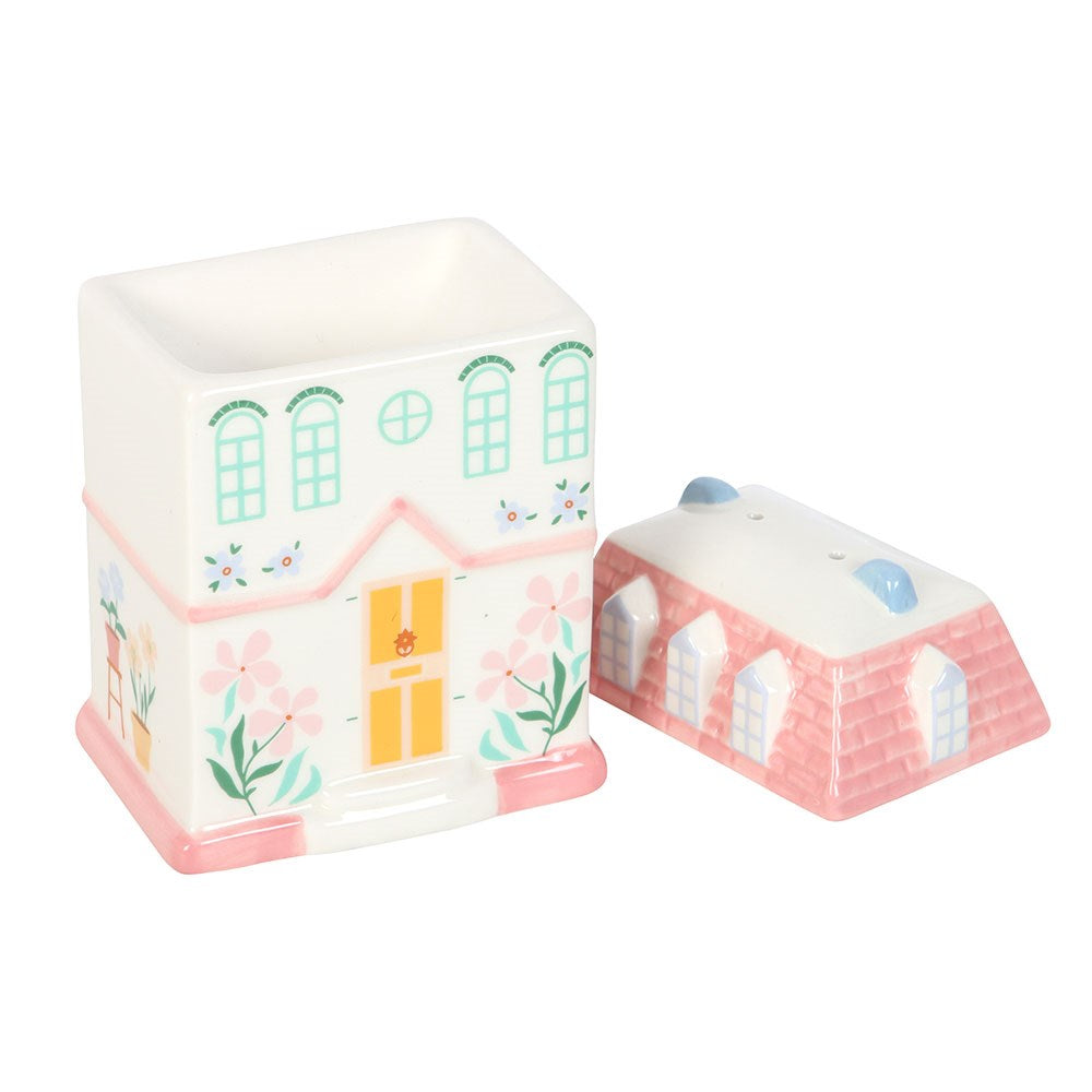 Pastel house wax burner