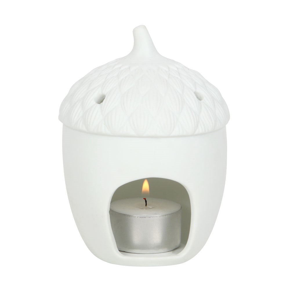 Cosy acorn tealight