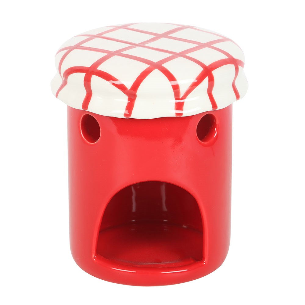 Jam jar burner